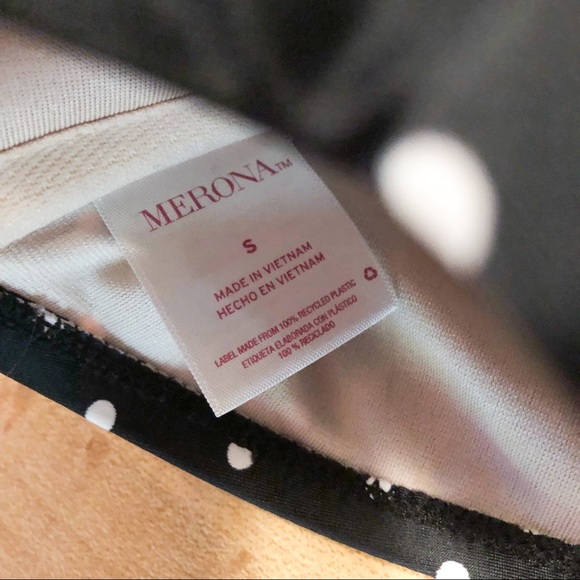 Merona Polka Dot Strapless Swimsuit - Picture 5 of 6